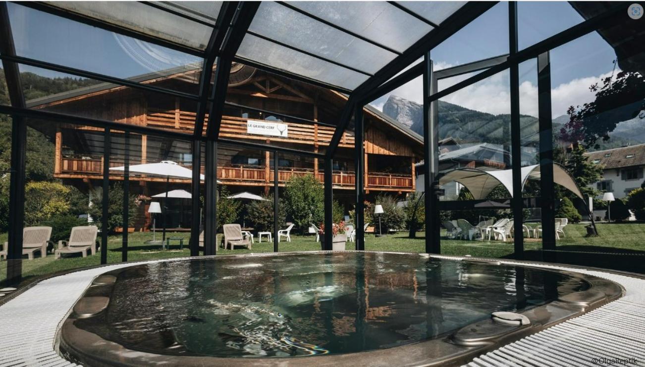 Logis Hotel Gai Soleil Samoëns Eksteriør bilde